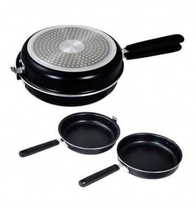 THULOS. SPECIAL DOUBLE PAN FOR OMELETTES AND CREPES 20 CM