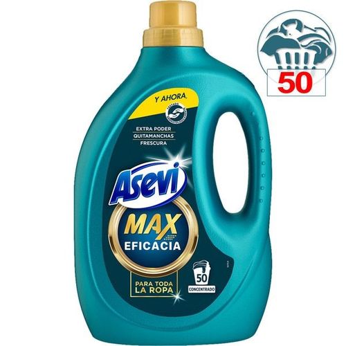 ASEVI MAX DETERGENT EFFICIENCY 50 WASHES