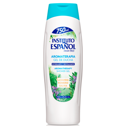 Botella de Gel Instituto Español 750 ml Aromaterapia con aceites esenciales