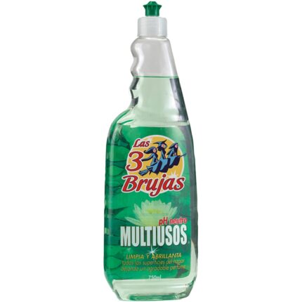Botella de recambio Multiusos Las Brujas para rellenar pulverizador