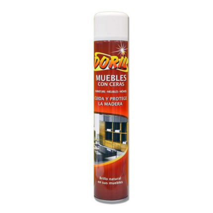 Doril Muebles con Ceras 750 ml brillo natural y protección