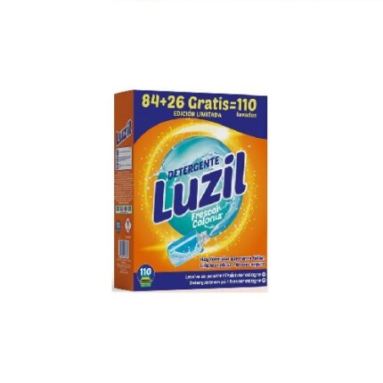 Luzil maleta detergente frescor colonia 84+26 dosis