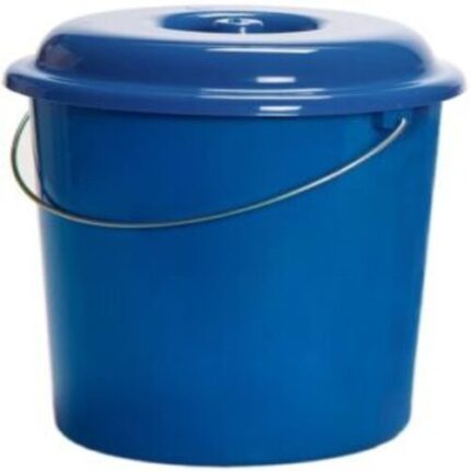 Cubo de basura amapola 15 litros con tapa