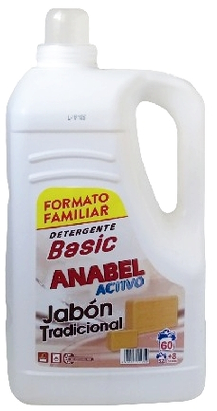 ANABEL LIQUIDO DETERGENTE 5 LITROS JABON TRADICIONAL