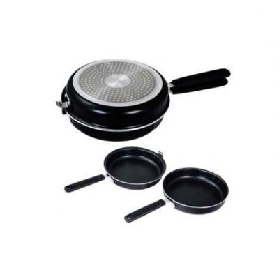 Sartén doble Thulos 20 cm especial para tortillas y crepes