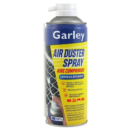 Bote de Garley spray aire comprimido 400ml con cánula de precisión para limpieza
