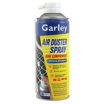 garley-spray-aire-comprimido-400ml-electronica Bote de Garley spray aire comprimido 400ml con cánula de precisión para limpieza