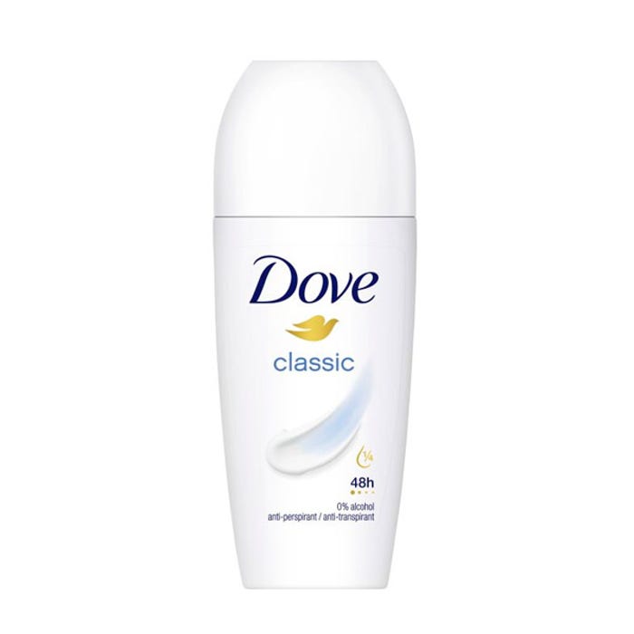 dove-classic-48h-rollon-50ml Desodorante Dove Classic 48h roll-on 50 ml