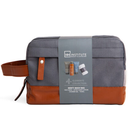 Neceser de regalo Idc elements collection set aseo hombre con productos de cuidado personal