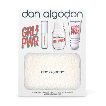 Estuche Don Algodón D.A Girl Power 4 piezas
