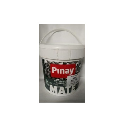 Pintura plástica mate Pinay Delta 14 litros acabado profesional