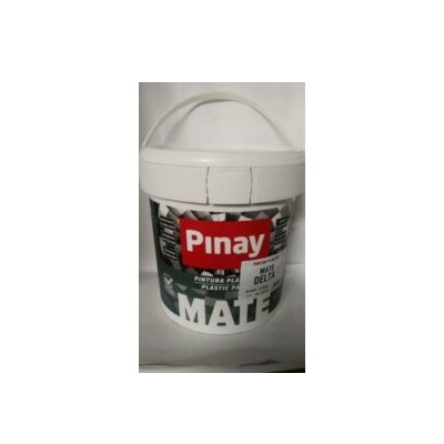 Pintura plástica Pinay Delta 9 litros acabado mate