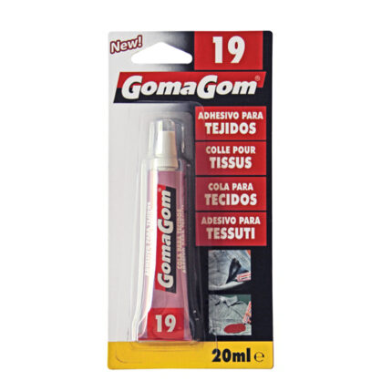 Tubo de adhesivo Gomagom para tejidos y arreglos de ropa sin coser