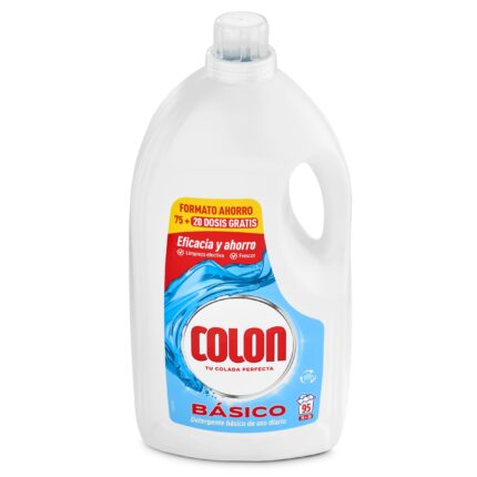 Detergente Colón Básico 4,75 L 95 dosis