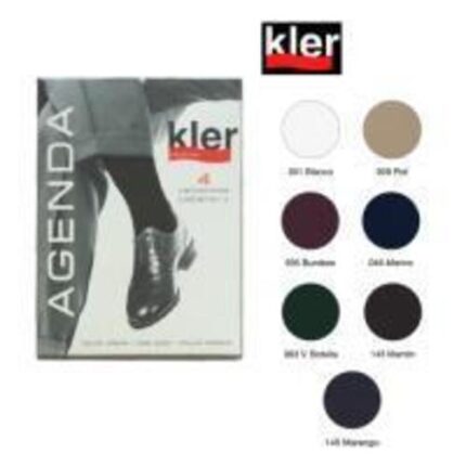 calcetín de caballero Kler Agenda color negro