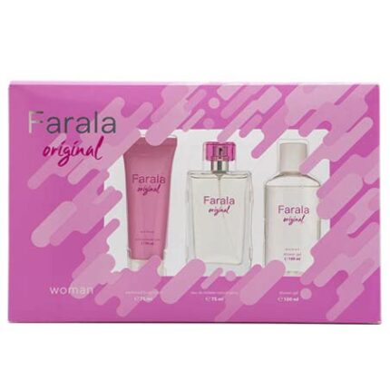 Estuche de regalo Farala Original con colonia y complementos de higiene