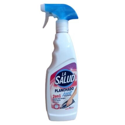 Botella de Planchado fácil spray La Salud con pulverizador para ropa sin arrugas