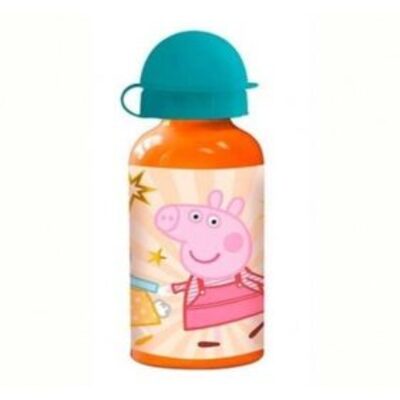 Botella de aluminio Peppa Pig 400 ml Kindness