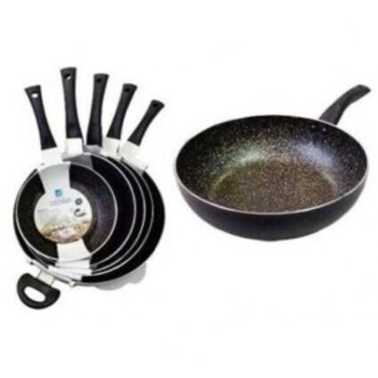 Sartén de aluminio honda 20 cm apta para inducción EDM