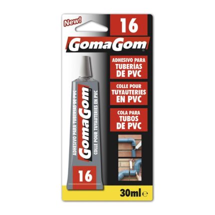 Bote de adhesivo Gomagom para tuberías de PVC y sistemas de presión