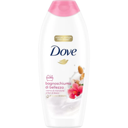 Dove gel de ducha crema de almendras y flores de hibisco 750 ml