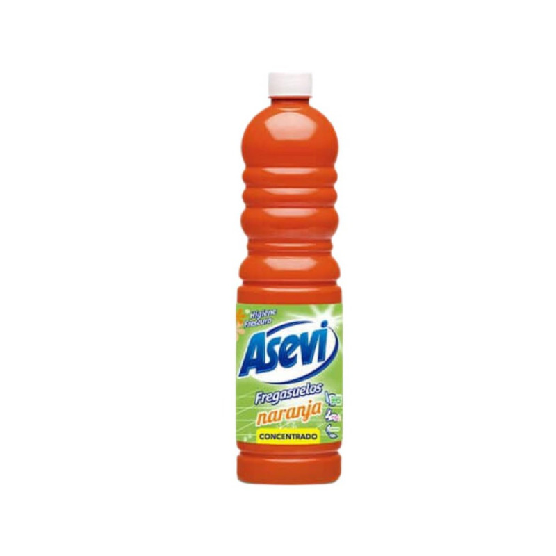 ASEVI-FREG-1000ML-NARANJA ASEVI FREGASUELOS CONCENTRADO NARANJA - Imagen 1