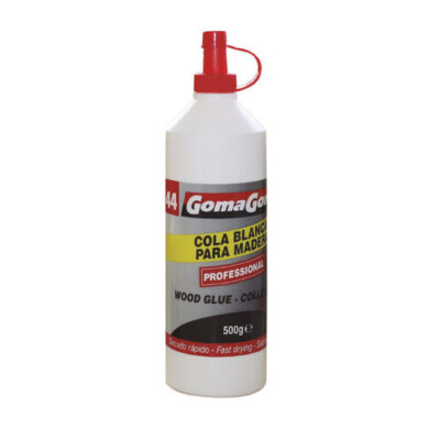 gomagom-cola-blanca-liquida-madera-500ml-profesional Bote de 500 ml de cola blanca para madera Gomagom formato ahorro profesional