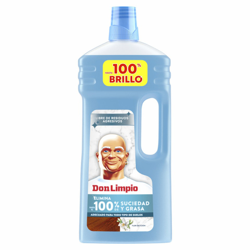 DLIMPIO-LIMP-LIQ-1500ML-NEUTRO DON LIMPIO LIMPIEZA+CUIDADO. Limpiador madera,marmol,cerámica - Imagen 1