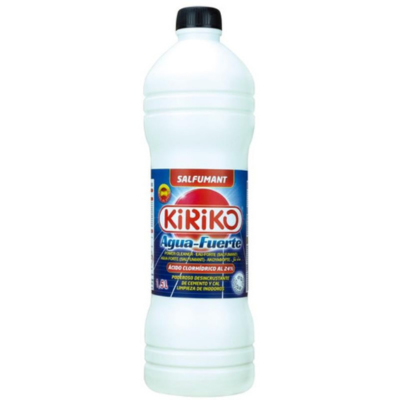 Agua fuerte salfumant Kiriko 1,5 litros desincrustante
