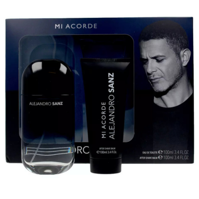 Estuche Mi Acorde Alejandro Sanz colonia y after shave