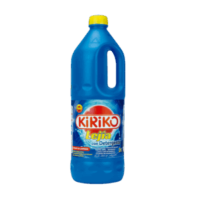 Lejía detergente azul Kiriko limpieza hogar