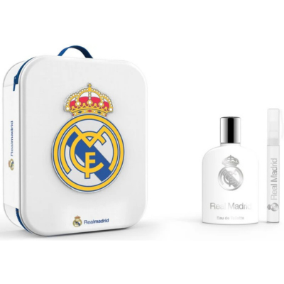 Set neceser Real Madrid con perfume 100 ml y mini 10 ml