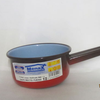 Cazo Recto Fuego 12 cm con capacidad de 0,7 litros