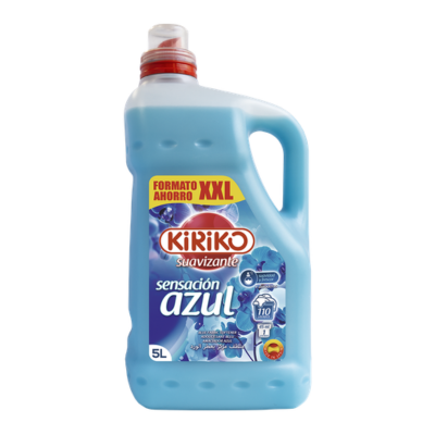 Suavizante azul Kiriko 5 litros formato ahorro