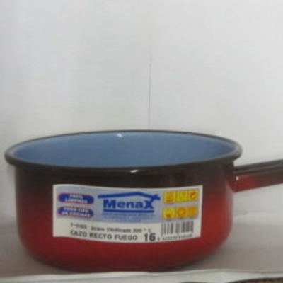 Cazo Recto Fuego 16 cm con capacidad de 1,4 litros