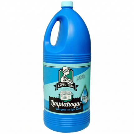 Garrafa de 5 litros de Lejía detergente Antigua Lavandera para limpieza profesional
