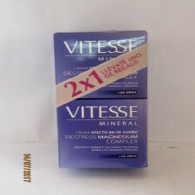 vitesse mineral crema facial 2x1 4 tipos