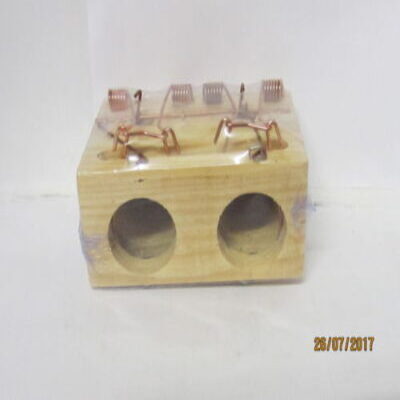 Trampa para ratones Silbor de 2 agujeros captura segura