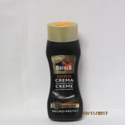 crema autobrillante Búfalo negro 50 ml para calzado negro