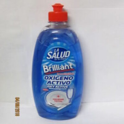 Botella de Lavavajillas oxígeno activo Salud para limpieza profunda de platos