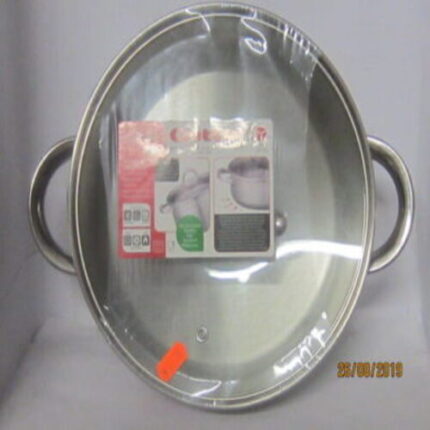 cacerola Caesar acero inoxidable 22 cm apta para inducción