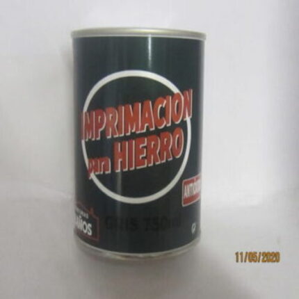 Imprimación sintética para hierro color gris antióxido