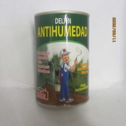 Bote de pintura antihumedad Delfín para paredes y techos