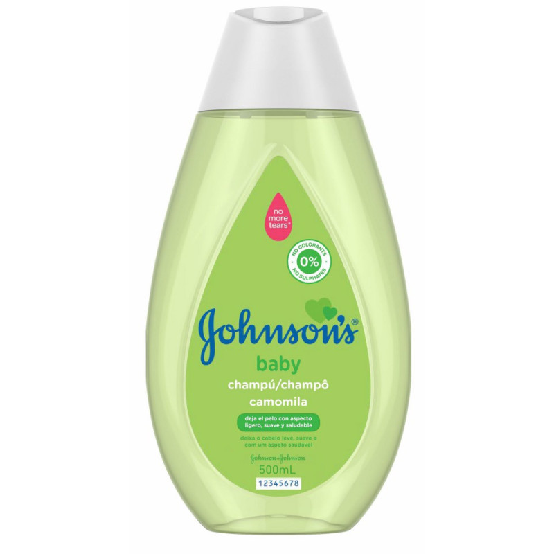 JOHNSON_S-CHP-500ML-CAMOMILA Johnson's Baby Champú Camomila para bebé - 500 ml - Imagen 1
