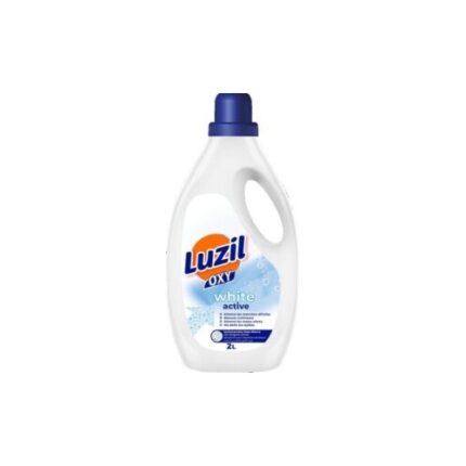 Aditivo Oxy White Luzil 2L para lavado de ropa blanca