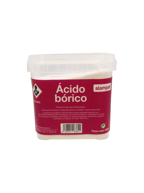 ALAMPAT Ácido Bórico 900 gr - Imagen 3