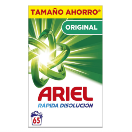 Ariel Original detergente en polvo 65 lavados