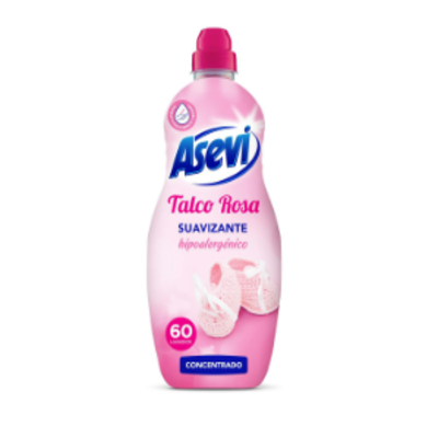 Asevi suavizante concentrado Talco Rosa