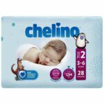 Chelino. Pañales Talla 2 Recién Nacido. 28 Unidades.