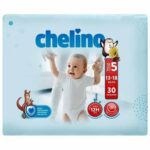 Chelino. Pañales Talla 5 Pasitos. 30 Unidades.